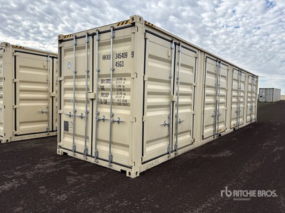 2025 40 ft High Cube Multi-Door Storage Container