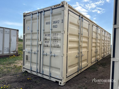 2025 40 ft High Cube Multi-Door Contenedor de almacenamiento