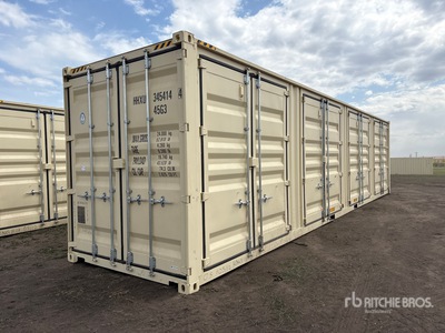 2025 40 ft High Cube Multi-Door Opslag container
