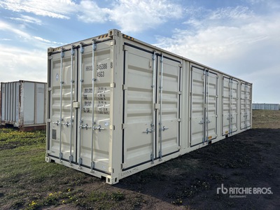 2025 40 ft High Cube Multi-Door Opslag container