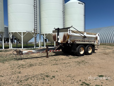 2007 Doepker 15 ft T/A Pup End Dump Trailer