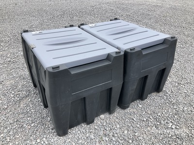 Quantity of (2) 2026 KUL DL480 480 L Portable Poly Diesel / Lote de Tanques para Combustible (Sin Usar) Réservoir de carburant (Unused)