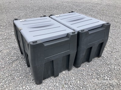 Quantity of (2) 2026 KUL DL480 480 L Portable Poly Diesel / Lote de Tanques para Combustible (Sin Usar) Réservoir de carburant (Unused)