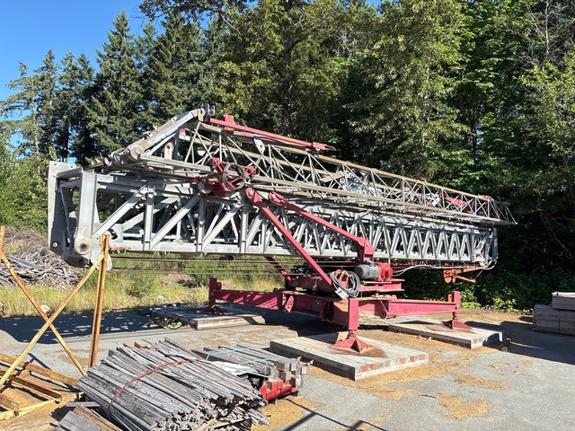 2007 Koenig K45T 11000 lb Self-Erecting Tower Crane