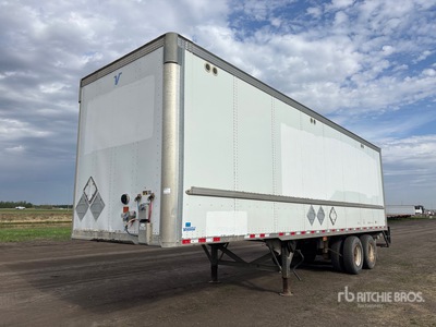 2014 Vanguard 34 ft x 102 in T/A Van Trailer
