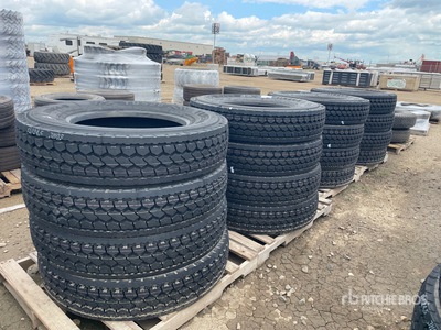 Quantity of (16) 11R24.5 Tires (Unused)