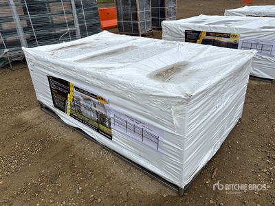 Quantity of (22) 2026 EMC 7 ft x 4 ft Wrought Iron Vallas (Unused)
