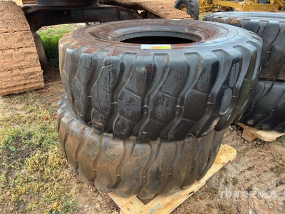 Quantity of (2) 20.5R25 Tires