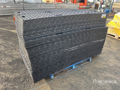 Quantity of Heavy Duty Ground Protection Track Mat Varios. Industrial