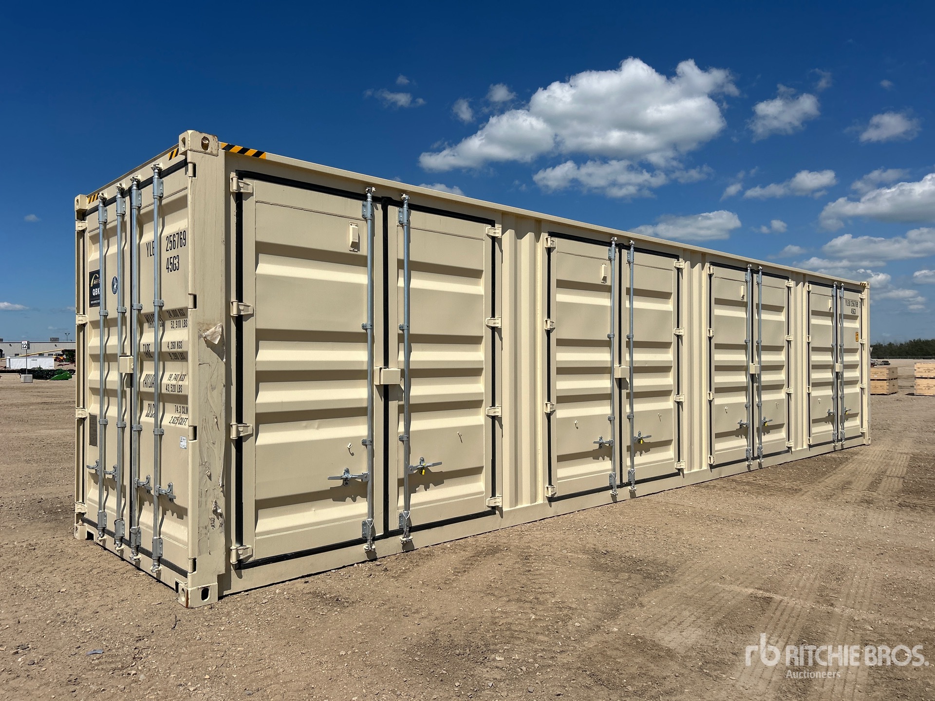2026 40 ft High Cube Multi-Door Storage Container
