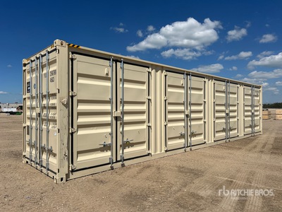 2026 40 ft High Cube Multi-Door Storage Container