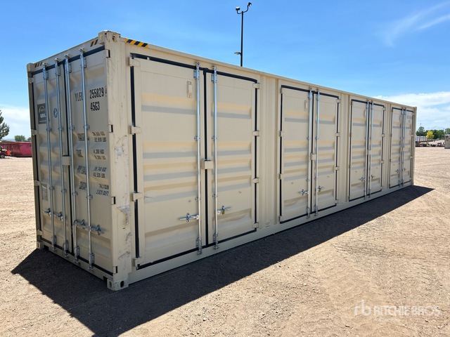 2026 40 ft High Cube Multi-Door Storage Container