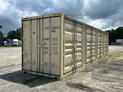 2026 40 ft High Cube Multi-Door Storage Container