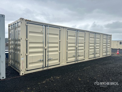 2026 40 ft High Cube Multi-Door Storage Container