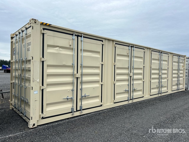 2026 40 ft High Cube Multi-Door Storage Container