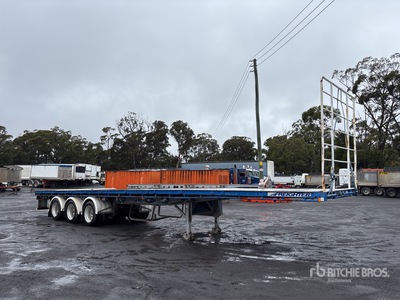 2005 MaxiTrans ST3-0D 13 m Tri/A Flatbed Trailer