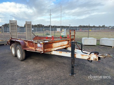 Custom Built 4.4 m Bogie/A Rimorchio per attrezzatura