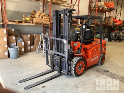 2026 Huahe HEF35 3000 kg Cushion Tire Forklift (Unused)
