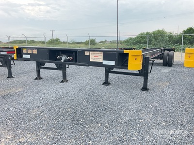 2024 GG Trailers 40 ft T/A Semirremolque Portacontenedor (Sin Usar) / Container Trailer (Unused)