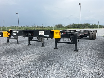 2024 GG Trailers 40 ft T/A Semirremolque Portacontenedor (Sin Usar) / Container Trailer (Unused)