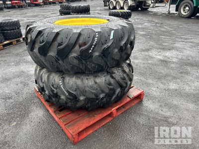Quantity of (2) Galaxy 19.5Lx24 Wheels