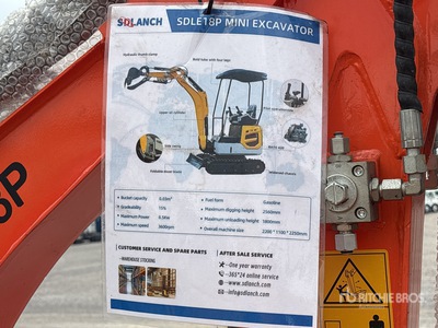 2025 SDLANCH SDLE18P Minibagger (Unused)