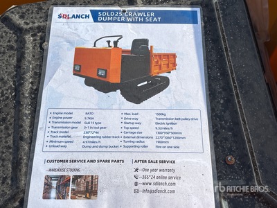 2025 SDLANCH SDLD25 Crawler جرار نقل (Unused)