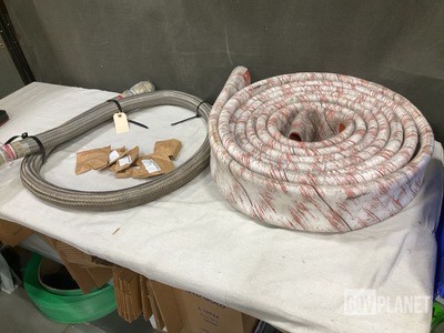 (142) Machine Thread Plugs, (1) Air Duct Hose & Assorted Items