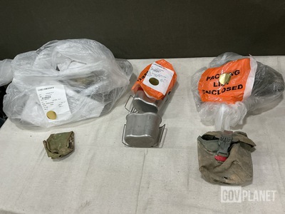 (11) Water Canteen Cups, (35) Grenade Carriers & Assorted Items