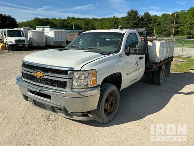 2012 Chevrolet Silverado 3500HD 4x4 Camion à Plateau
