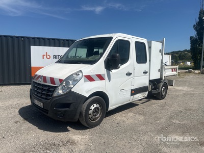 2012 Renault Master 35.100 4x2 Crew Cab Camion Plateau Flatbed Truck