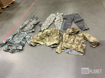 (49) Pairs of Trousers, (49) Jackets, (14) Parkas & Assorted Items
