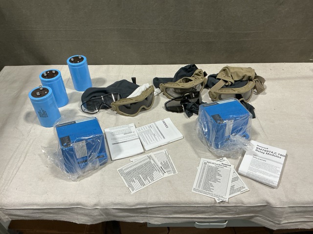 (2) Burner Control Units, (6) Capacitors & Assorted Items (2) Burner Control Units, (6) Capacitors & Assorted Items