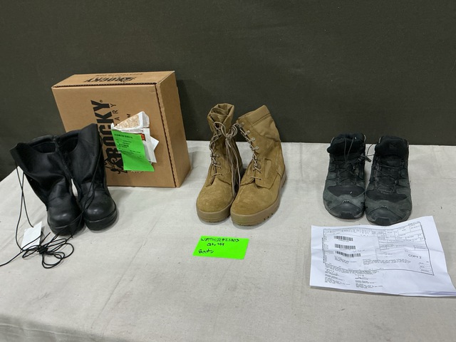 (56) Pairs of Assorted Boots