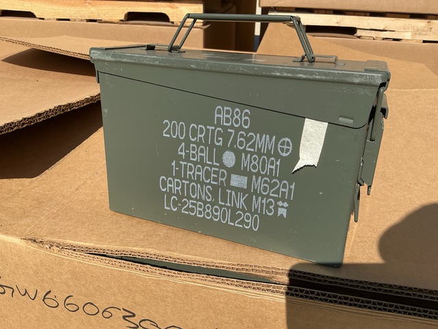 (5,800) M19A1 Ammo Cans - For 7.62mm