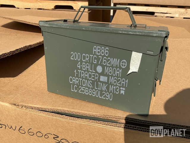 (5,800) M19A1 Ammo Cans - For 7.62mm