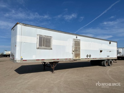 1997 Trailmobile 53 ft x 8 ft 6 in Portable T/A Mobile Office