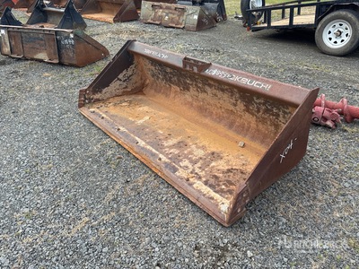 Tag 80 in Skid Steer Bucket - Fits Takeuchi