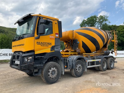 2016 Renault K460 8x4 Twin-Steer Truck Mixer Truck