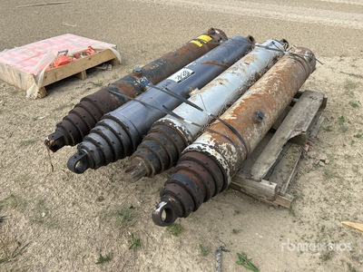 Quantity of (4) 265 Hydraulic Ram Cylindre - Fits Tri/A End Dump