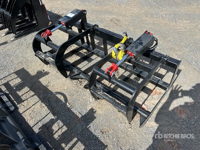 All-Star E-Series 72 in Root Skid Steer Grapple