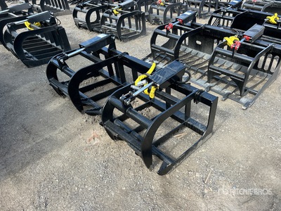 All-Star E-Series 72 in Root Skid Steer Grapple
