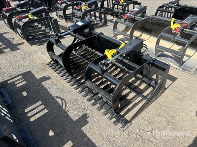 All-Star 72 in Rock Skid Steer Grapple