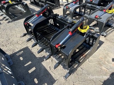 All-Star 72 in Rock Skid Steer Grapple