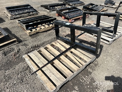 All-Star 44 in Skid Steer Bale Spear