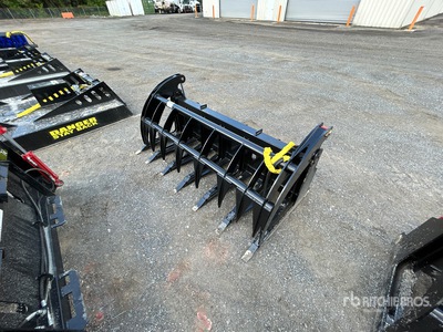 All-Star 74 In Skid Steer Root Rake