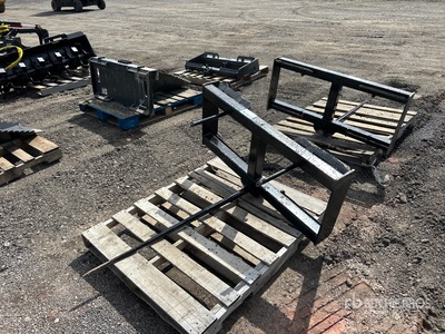 All-Star 44 in Skid Steer Bale Spear