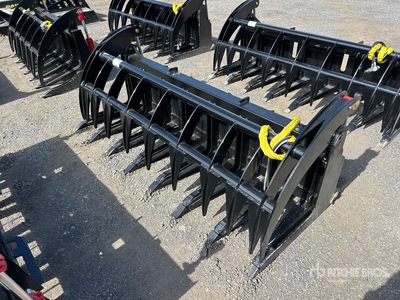 All-Star 84 in Skid Steer Root Rake