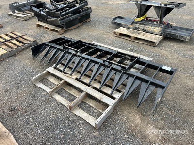 84 In Rastrillo horizontal para minicargadora