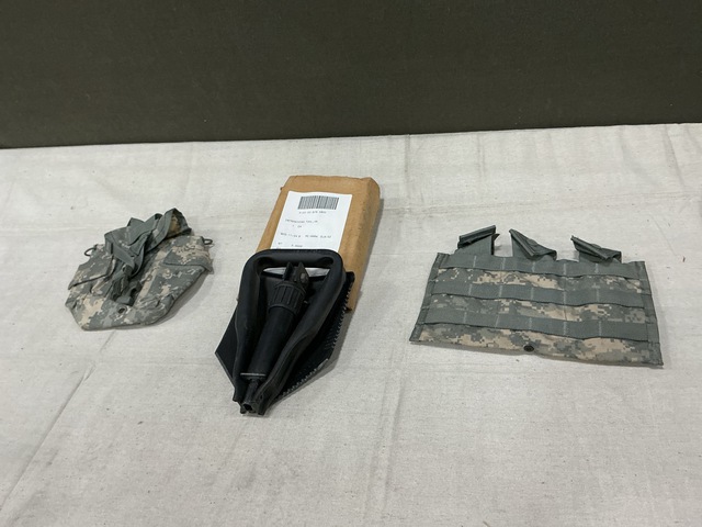 (56) M4 Three Mag Pouches, (58) Canteen Pouches & Assorted Items